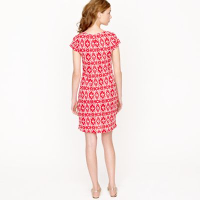 T-shirt dress in ikat print
