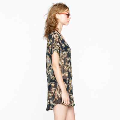 Golden paisley tunic