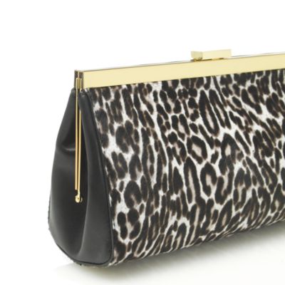 Calf hair clutch
