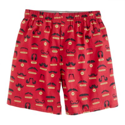 Moustache boxers