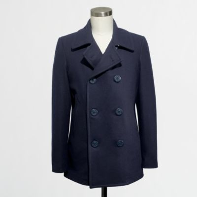 Factory classic peacoat