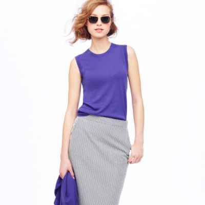 Featherweight cashmere shell