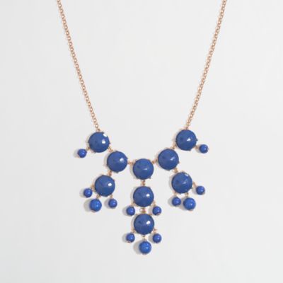 Factory resin droplet necklace