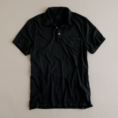Tall broken-in pocket polo