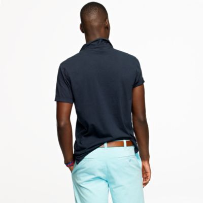 Broken-in pocket polo