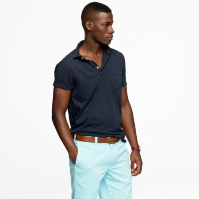 Broken-in pocket polo