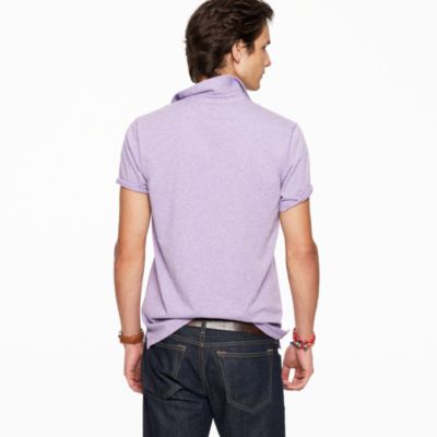Broken-in pocket polo