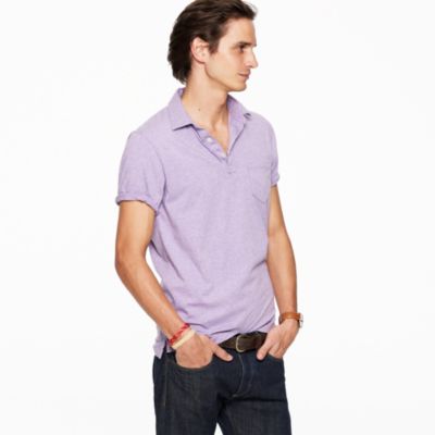 Broken-in pocket polo