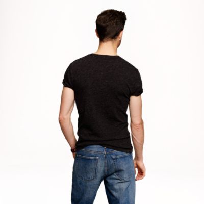 Tall field knit jasp&eacute; tee