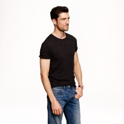 Tall field knit jasp&eacute; tee
