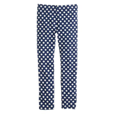 Girls' everyday leggings in graphic dot
