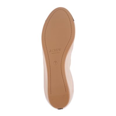 Mila cap toe leather ballet flats