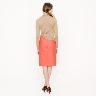 Sterling skirt in double-serge wool