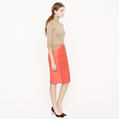 Sterling skirt in double-serge wool