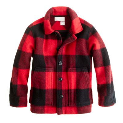 Boys' Woolrich John Rich & Bros.&trade; buffalo-check shirt-jacket