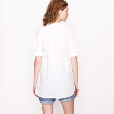 White end-on-end tunic