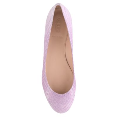Collection Janey snakeskin flats