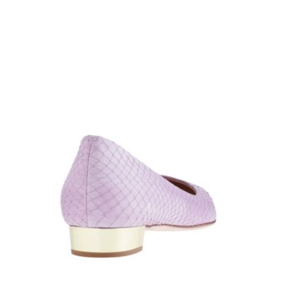 Collection Janey snakeskin flats
