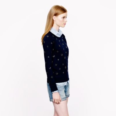 Jeweled sweatshirt