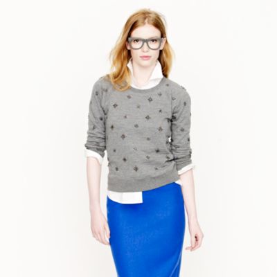 Jeweled sweatshirt
