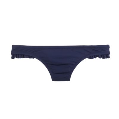 Jersey Lomellina&reg; tiny-ruffles hipster