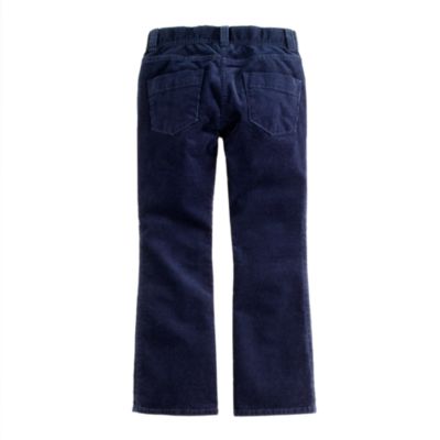Girls' stretch vintage bootcut cord