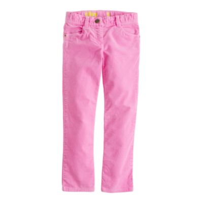 Girls' garment-dyed Riley cord