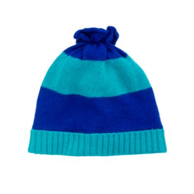 Girls' rugby-stripe hat