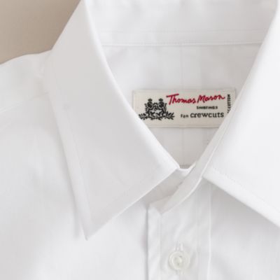 Boys' Thomas Mason&reg; for crewcuts Ludlow shirt in white
