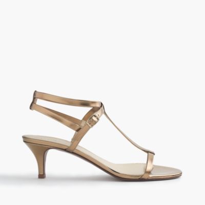 Greta metallic sandals
