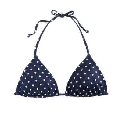 Polka-dot string top