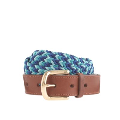 Woven cord belt