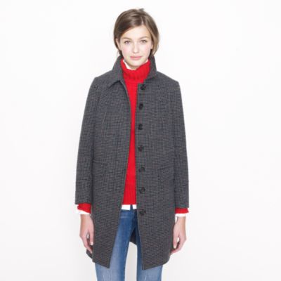 Collection tweed topcoat