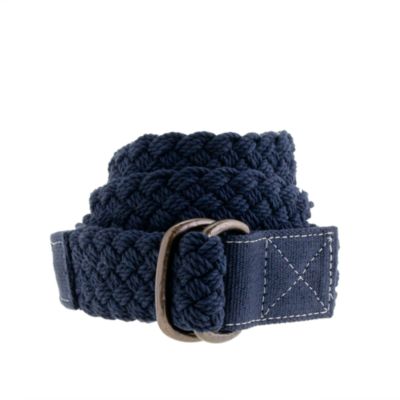 Boys' braided belt
