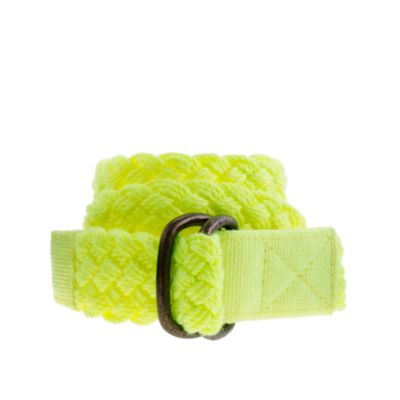 Boys' braided belt
