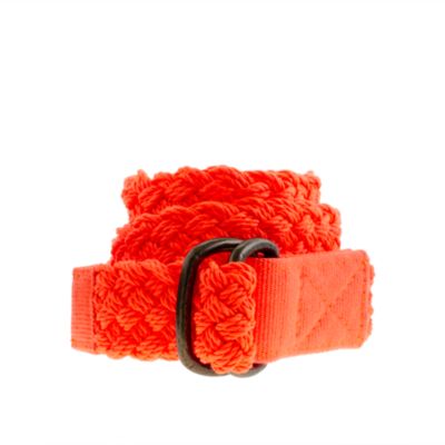 Boys' braided belt