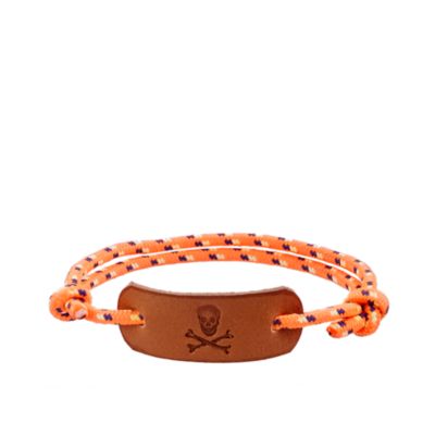Boys' skull rope friendship bracelet