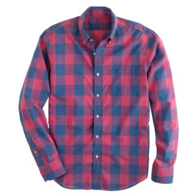 Lightweight shirt in oversize gingham