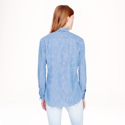 Selvedge chambray shirt