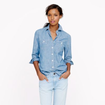 Selvedge chambray shirt
