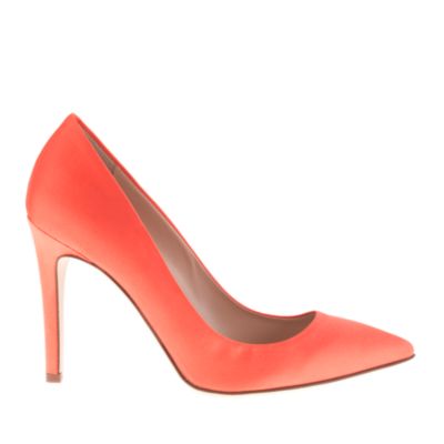 Everly satin pumps