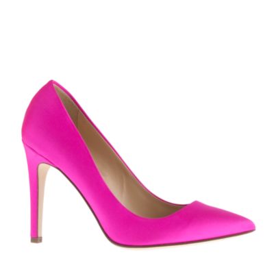 Everly satin pumps