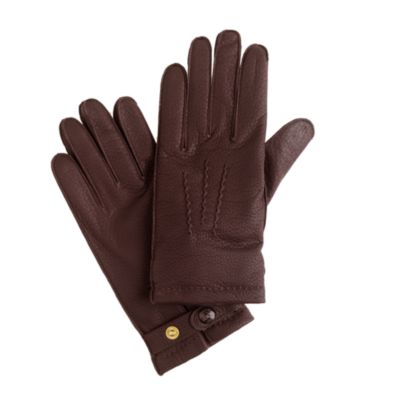 Dents&reg; Heritage collection hand-sewn cashmere-lined deerskin gloves
