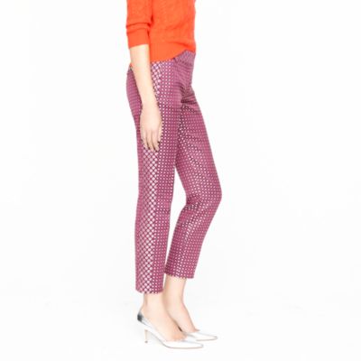 Collection caf&eacute; capri in tuxedo foulard