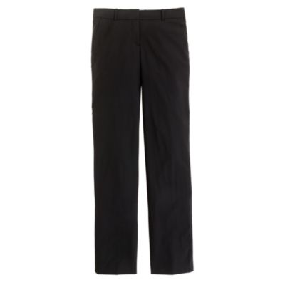 Stovepipe trouser in stretch wool