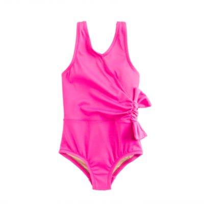 Girls' side bow tank