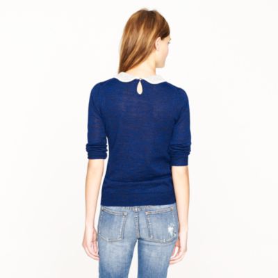 Peter Pan collar sweater