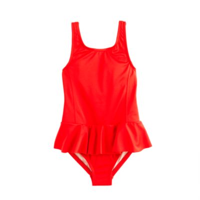 Girls' skirted tank