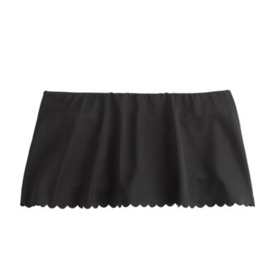 Scalloped beach skirt