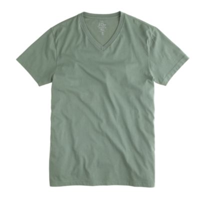 Slim broken-in V-neck tee
